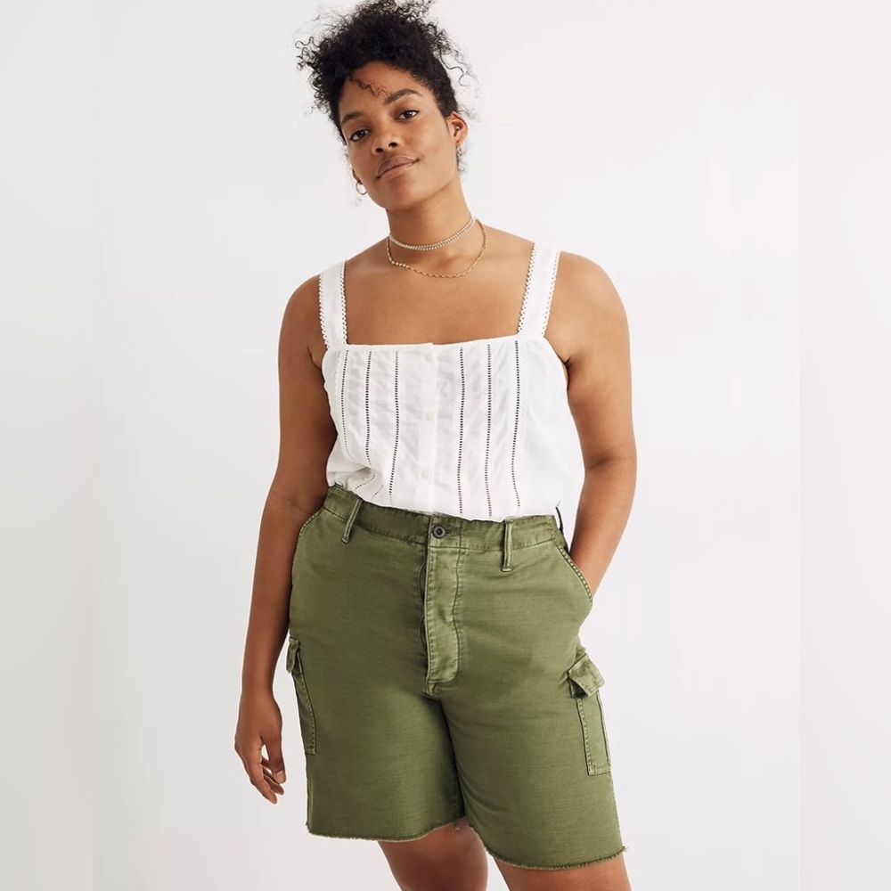 Madewell Cutoff Cargo Shorts AO222